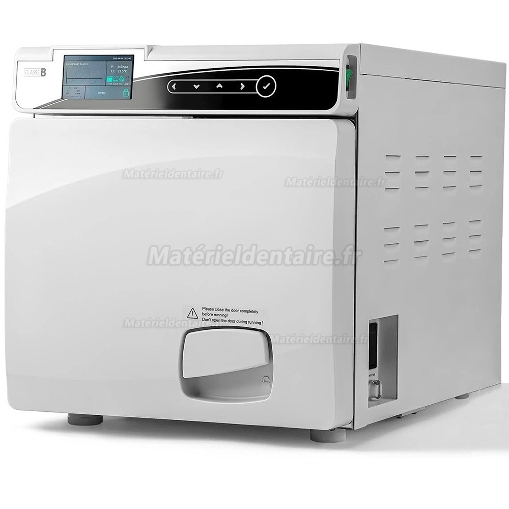 Stérilisateur à vapeur autoclave dentaire Fomos Linea 17L/22L avec imprimante intégrée, classe B